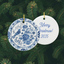 Personalized Vintage Chinoiserie Plates