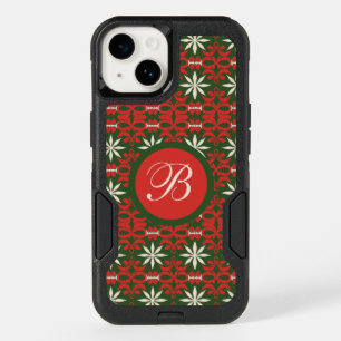 Personalized Vintage Christmas/winter patterned OtterBox iPhone 14 Case