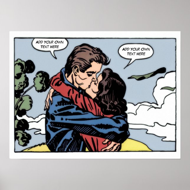 Personalized Vintage Comic - Archival Print (Front)