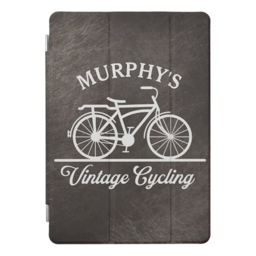 Personalized Vintage Cycling Retro Bicycle  iPad Pro Cover
