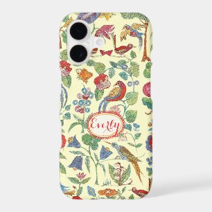 Personalized Vintage Embroidered Pattern iphone iPhone 17 Case