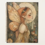 Personalized Vintage Fairy with Floral Crown Planner<br><div class="desc">Looking for a planner that’s as enchanting and unique as you are? This Personalized Vintage Fairy with Floral Crown planner brings timeless charm to your daily routine. Featuring a dreamy forest fairy in soft painterly tones with delicate wings and a floral crown, it’s perfect for fairy lovers, cottagecore fans, and...</div>