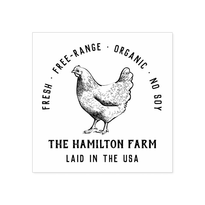 Farm Fresh Eggs Stamp Farm Fresh Eggs Wood Handle Rubber Stamp Egg Carton Stamp 2 x 2 Fresh Egg Stamp