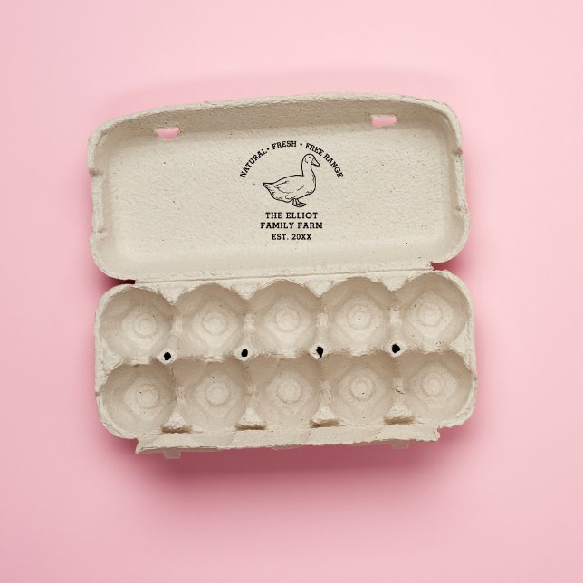 Personalized Vintage Family Farm  Rubber Stamp (Creator Uploaded)