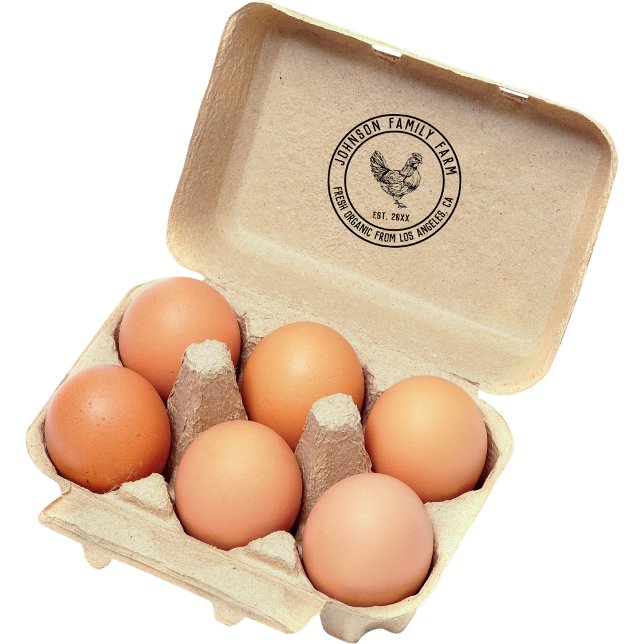 Personalized Vintage Family Farm  Rubber Stamp (Personalized Vintage Family Farm Rubber Stamp)