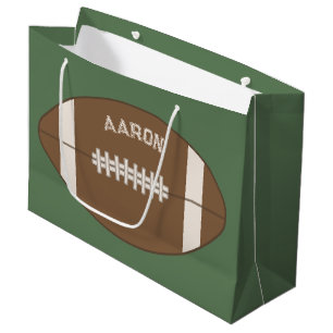 Personalized Vintage Football Gift Bag