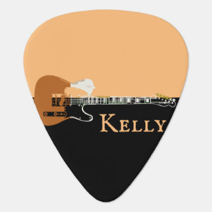 Personalized Vintage for guitarist, musician Guitar Pick