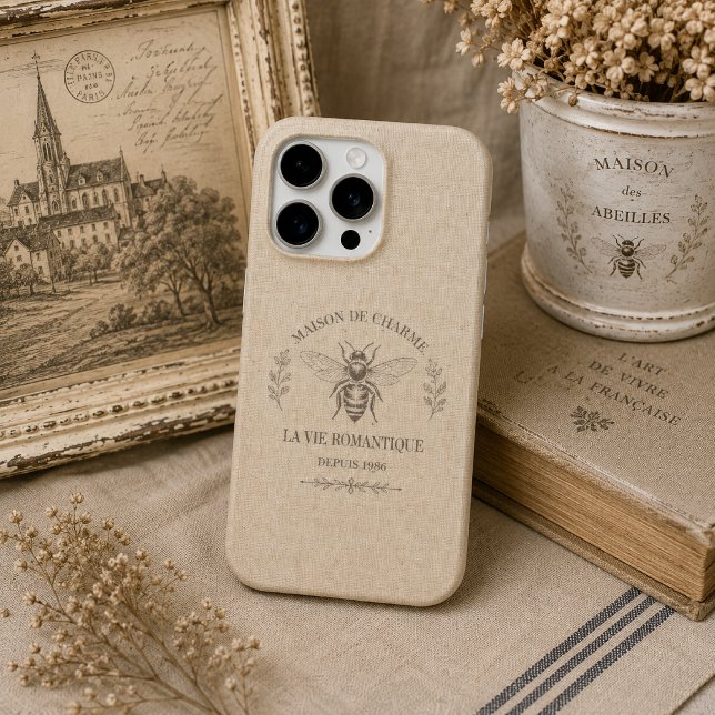 Personalized vintage French Country aesthetic iPhone Case (Creator Uploaded)