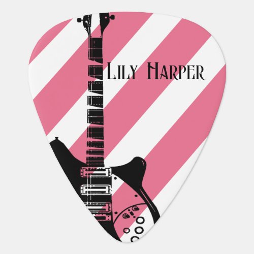 Personalized Vintage Gifts for guitarist musician Guitar Pick