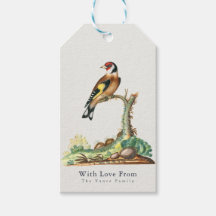 Personalized Vintage Goldfinch With Love From