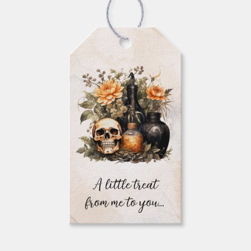 Personalized Vintage Halloween Gift Tags
