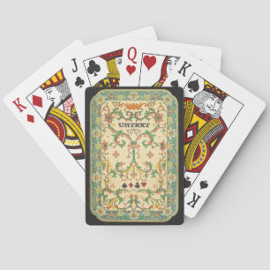 Personalized Vintage Inspired Poker Cards