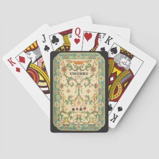 Personalized Vintage Inspired Poker Cards