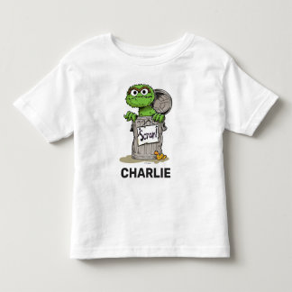 Personalized Vintage Oscar the Grouch Scram Toddler T-shirt