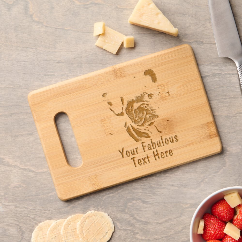 Disover Personalized Vintage Photo and Text Cutting Board