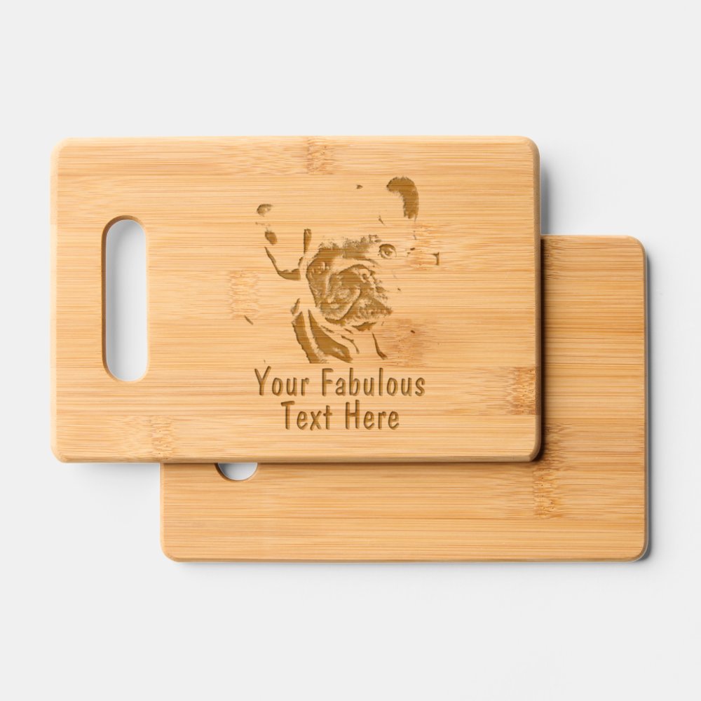 Disover Personalized Vintage Photo and Text Cutting Board