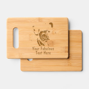 Personalized Vintage Photo and Text Engraved Cutting Board