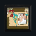Personalized Vintage Photo Collage Gift Box<br><div class="desc">Personalized Vintage Photo Collage</div>