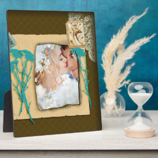 Personalized Vintage Photo Collage Plaque