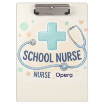 Personalized Vintage School Nurse Sign