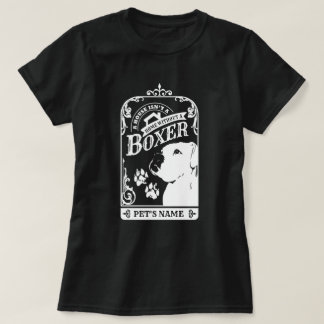 Personalized Vintage Style Boxer T-Shirt