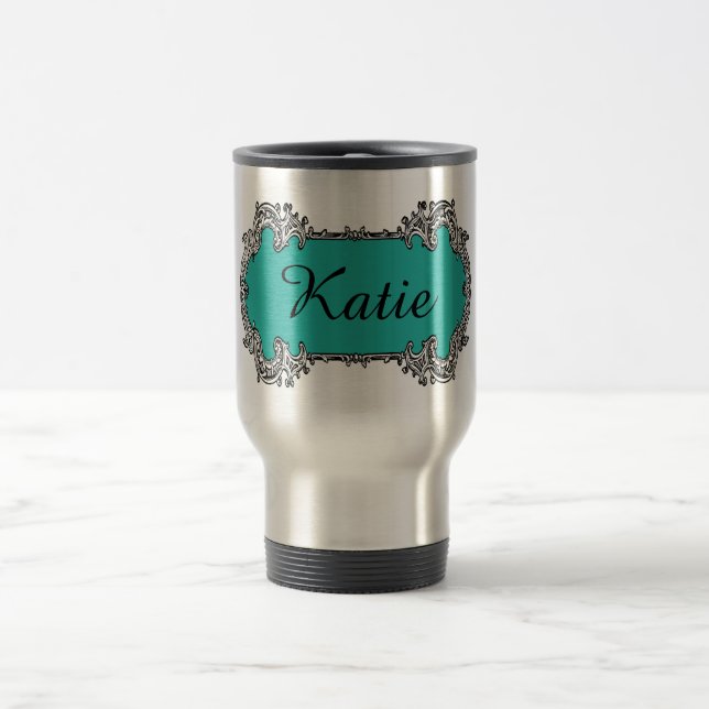 Personalized Vintage Style Gift Mug (Center)