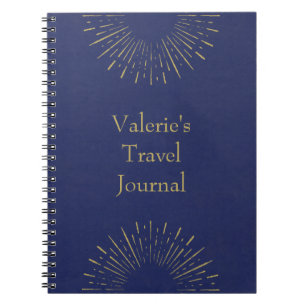 Personalized Vintage Style Travel Journal