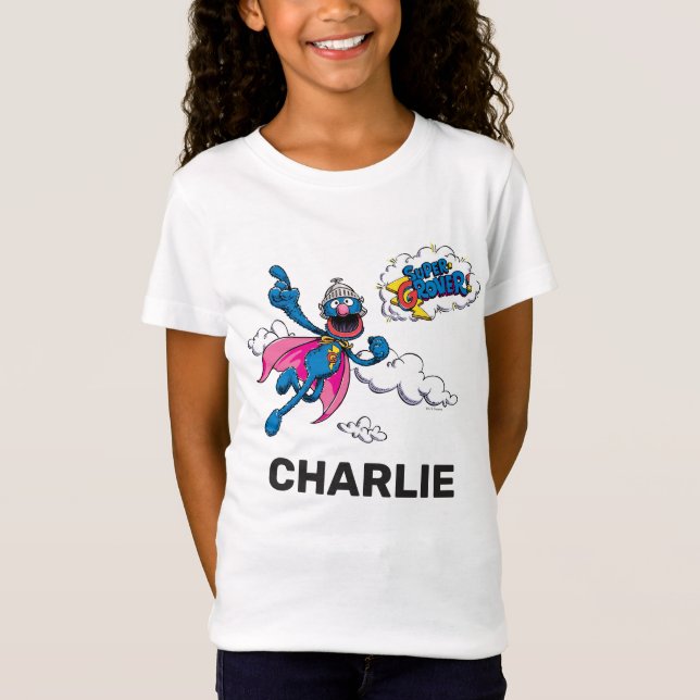 Personalized Vintage Super Grover T-Shirt (Front)