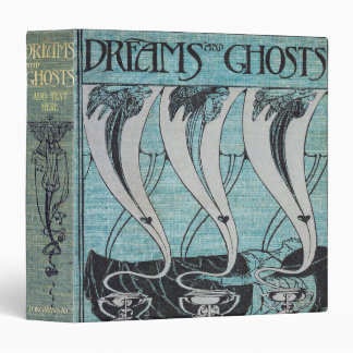 Personalized Vintage Victorian Dreams 3 Ring Binder