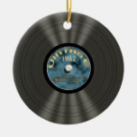 Personalized Vintage Vinyl Record Ornament at Zazzle