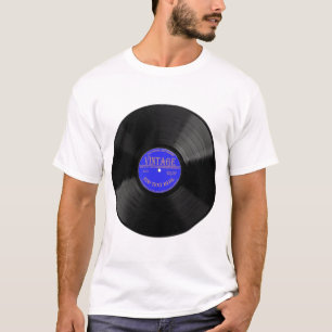 Personalized Vinyl Record Unisex T-Shirt