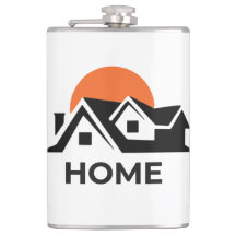 Personalized Vinyl Wrapped Flask