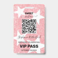 Personalized VIP PASS party