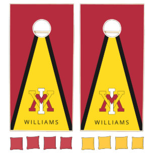 Personalized Virginia Military Institute Insignia Cornhole Set