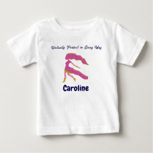 Personalized Virgo “Virtually Perfect” Toddler Art Baby T-Shirt