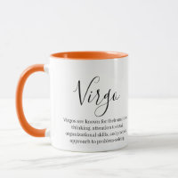 Personalized Virgo Zodiac sign Name and Traits