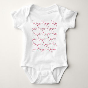 Personalized Viva Magenta   Baby Bodysuit