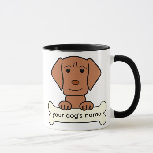 Personalized Vizsla Mug