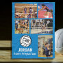 Personalized Volleyball 5 Photo Collage Name Team# Fleece Blanket