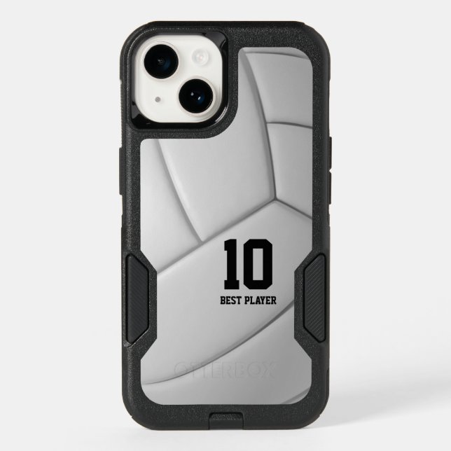 Personalized Volleyball Best Player | Sport Gifts Otterbox iPhone Case (Back)