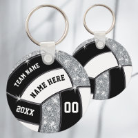 Personalized Volleyball Gift Ideas, Black, White