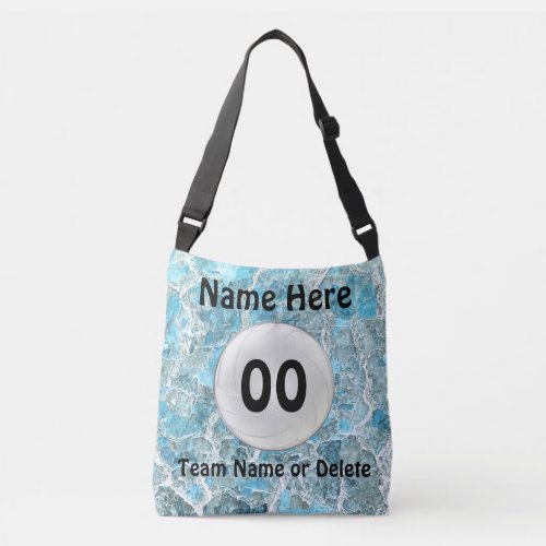 Personalized Volleyball Gift Ideas for Seniors Crossbody Bag