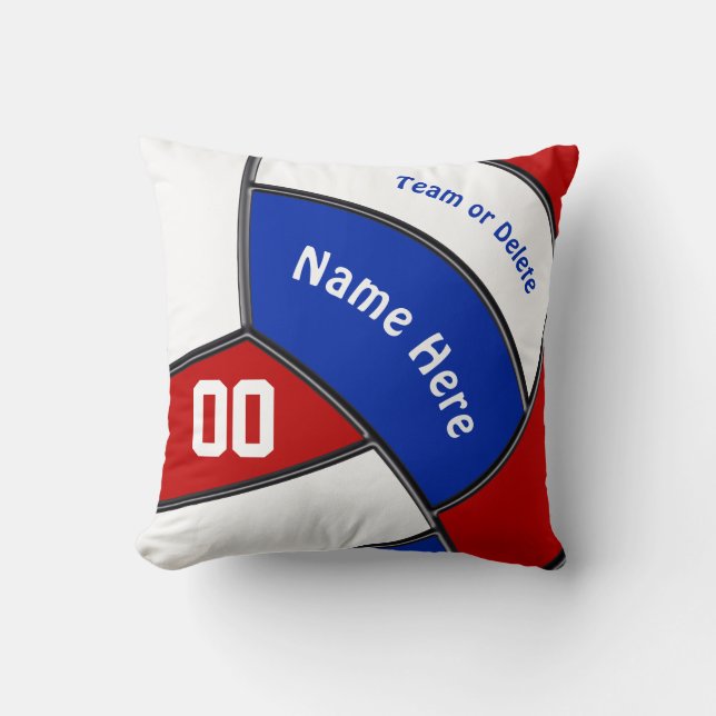 Personalized Volleyball Gifts for Players, Pillow (Front)
