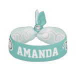 Personalized volleyball hair ties for girls team