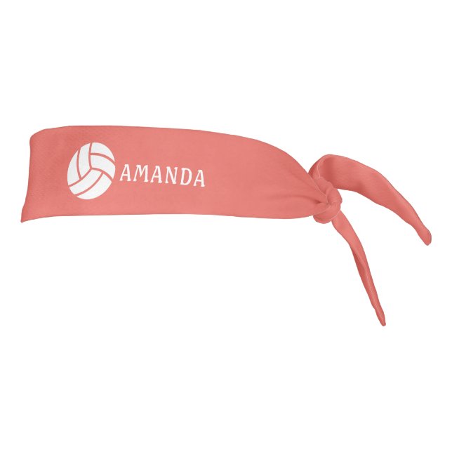 Personalized Volleyball Headband with Custom Name (Rotate 90)