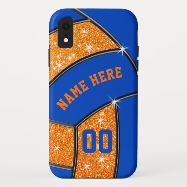 Personalized Volleyball Phone Cases, Many Styles Case-Mate iPhone Case (Back)