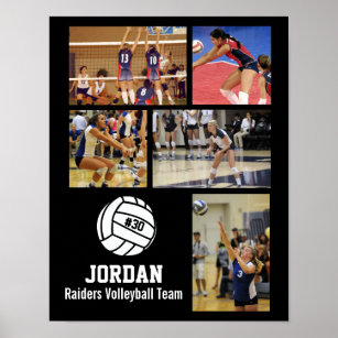 Volleyball Posters & Prints | Zazzle