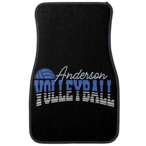 Personalized Volleyball Player ADD NAME Team Champ Car Floor Mat