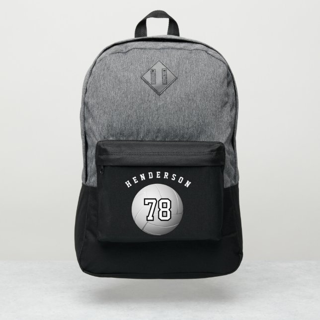 Personalized Volleyball Sports Bag (Front)