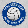 Personalized volleyball sports patch for players